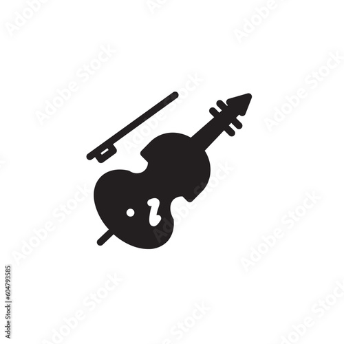 cello classical fiddle icon