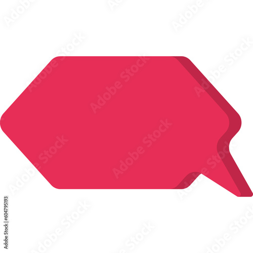 3D Speech Chat Bubble