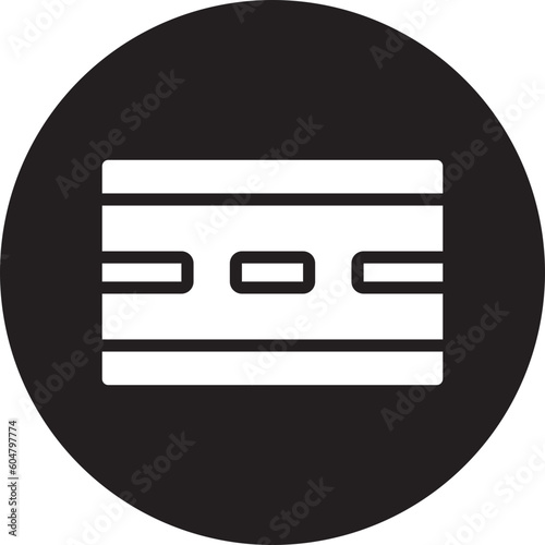 road glyph icon