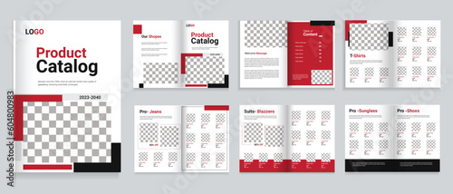 Modern Multipurpose Product Catalog template or product catalogue template design,  company product or furniture product catalog