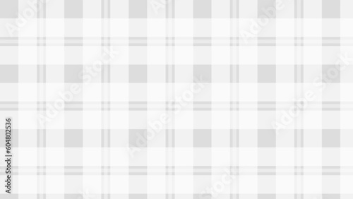 White and light grey plaid fabric texture