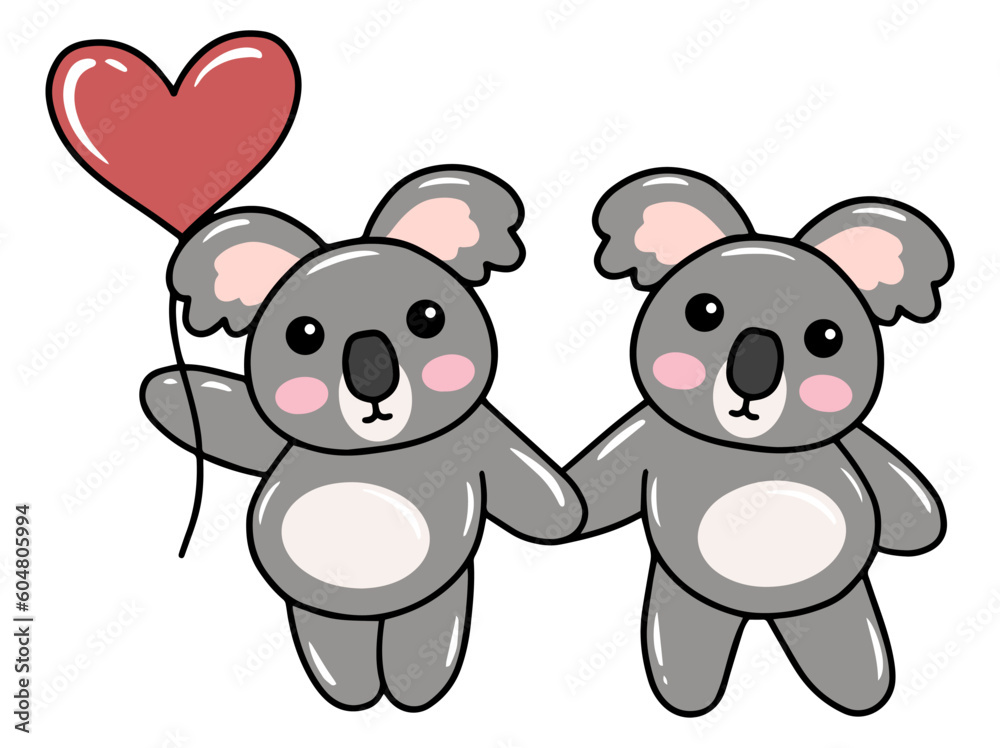 Cute cartoon Koala drawing illustration
Cute cartoon Koala drawing illustration