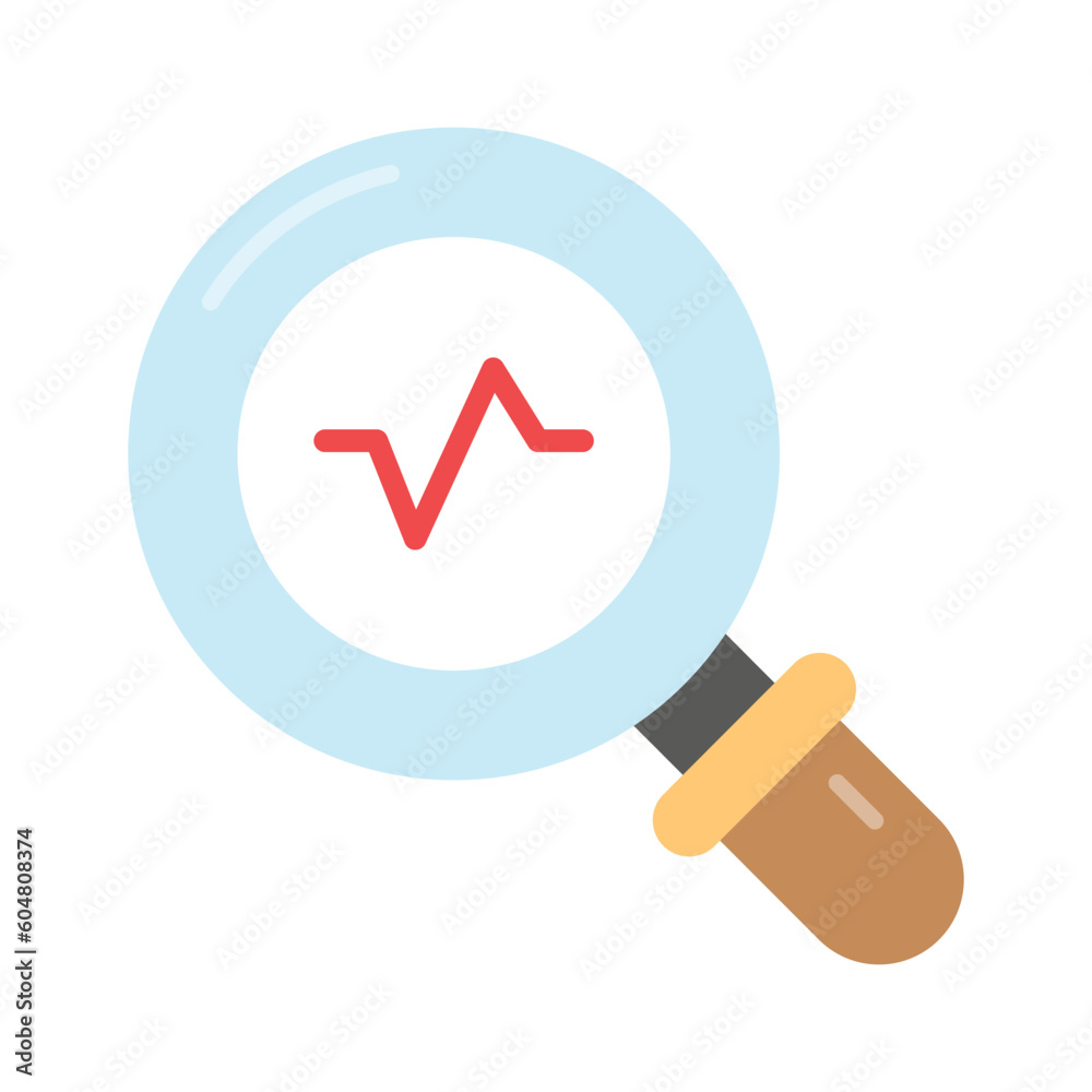Business analysis icon in trendy style, isolated on white background Business analysis icon in trendy style, isolated on white background