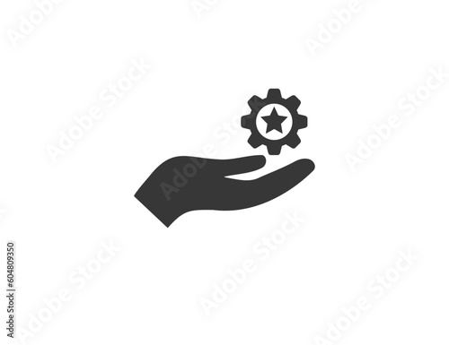 Talent management, ability icon. Vector illustration.