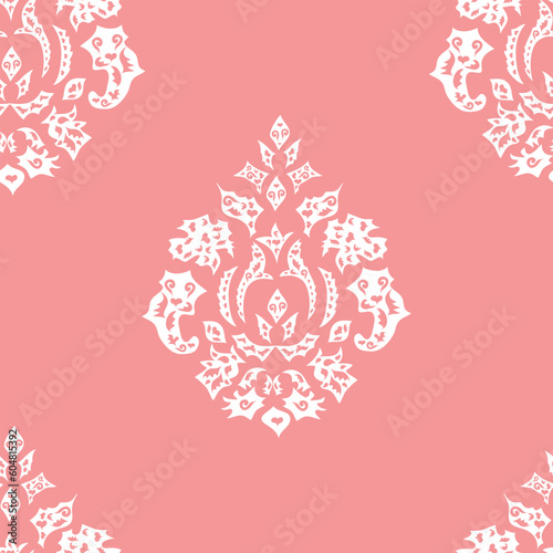 seamless wallpaper pattern on colorful cute background