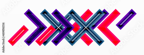 Cross line background minimal geometric template. Design for wallpaper, banner, background, landing page, wall art, invitation, prints, posters