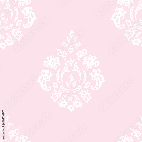 seamless wallpaper pattern on colorful cute background