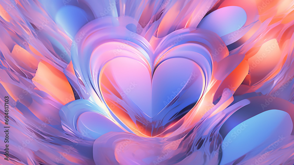 romantic abstract background with hearts romantic abstract background with hearts