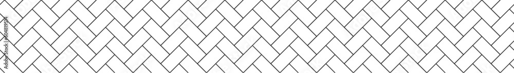 herringbone tile background. white seamless patter for kitchen backsplash, bathroom wall, shower. ceramic herringbone vector texture