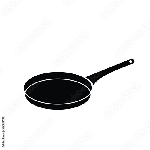 frying pan logo icon
