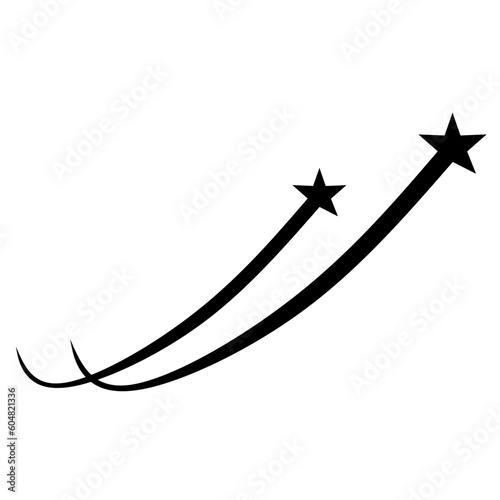 Shooting Star Silhouette 