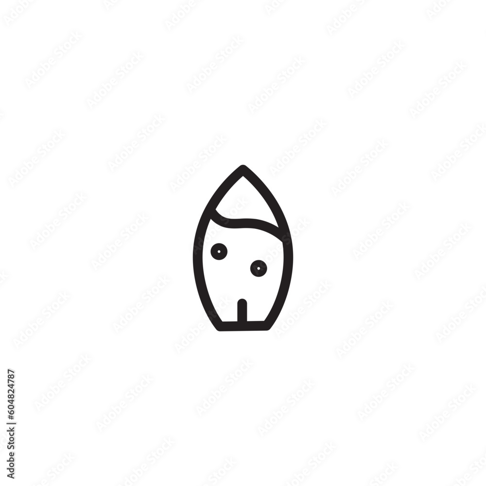 Beach Sea Surfboard Outline Icon Beach Sea Surfboard Outline Icon