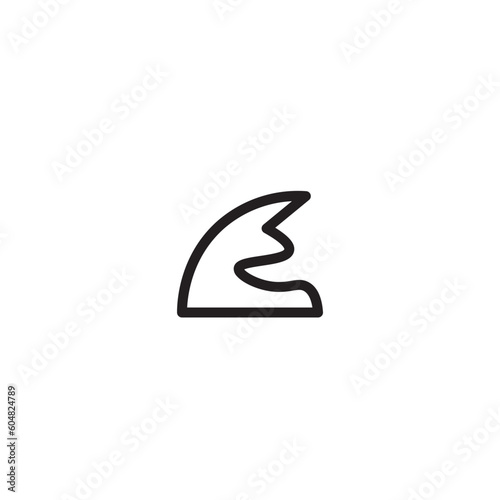 Beach Sea Water Outline Icon