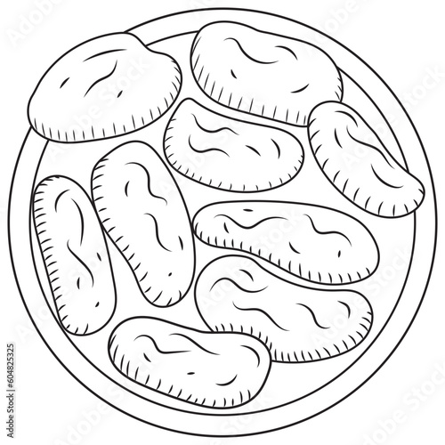 Islamic Set Doodle Art Of Ramadan Kareem 04