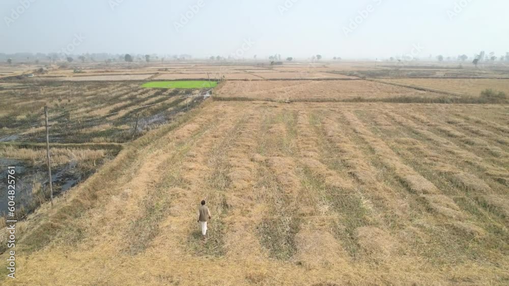 Drone view of village in Chhattisgarh, India. Drone view of village in Chhattisgarh, India.