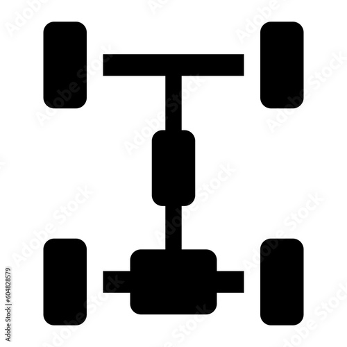 Automobile Chassis Icon