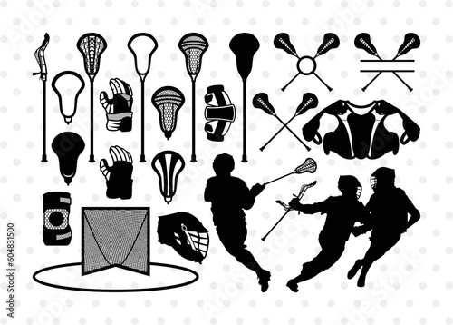 Lacrosse SVG Cut Files | Lacrosse Silhouette | Sports Svg | Lacrosse Stick Svg | Lacrosse Man Svg | Lacrosse Monogram Svg | Graduate Bundle