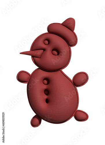 Braune Schneemann.