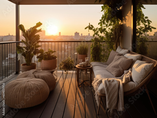modern balcony idea