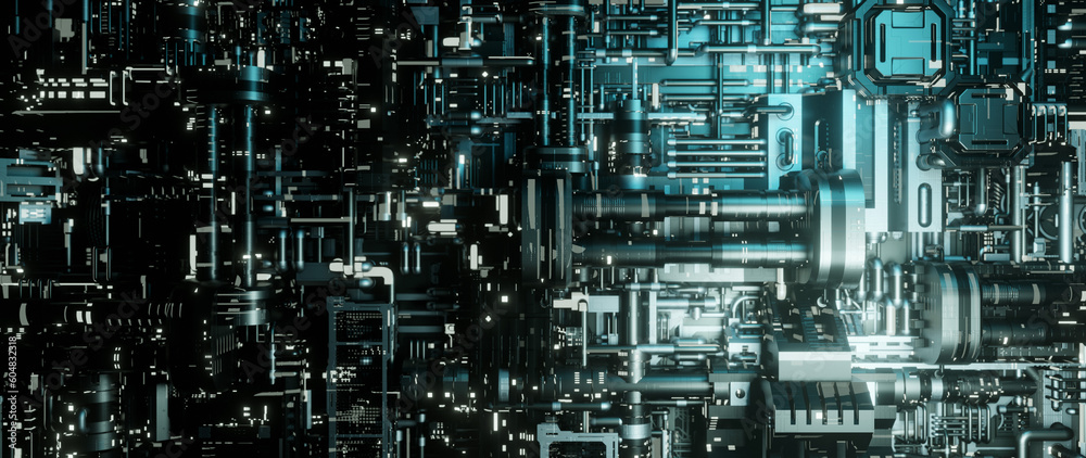 High-tech Complex Circuit Board Abstraction With Intricate Wiring And Electronic Components Hi-tech Reflective Illustrative Banner Background Wallpaper Nanotechnology Advancements High-tech Complex Circuit Board Abstraction With Intricate Wiring And Electronic Components Hi-tech Reflective Illustrative Banner Background Wallpaper Nanotechnology Advancements