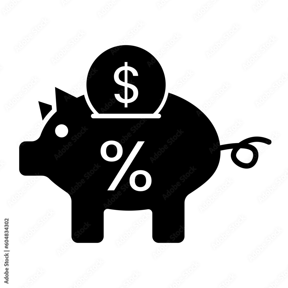 Obraz premium Tax Service Icon Element