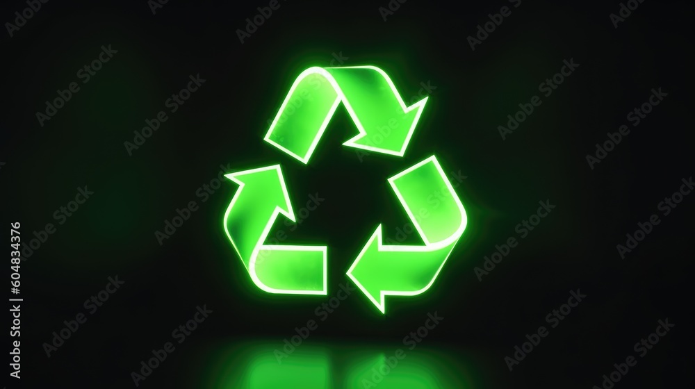 Green recycle symbol Green recycle symbol