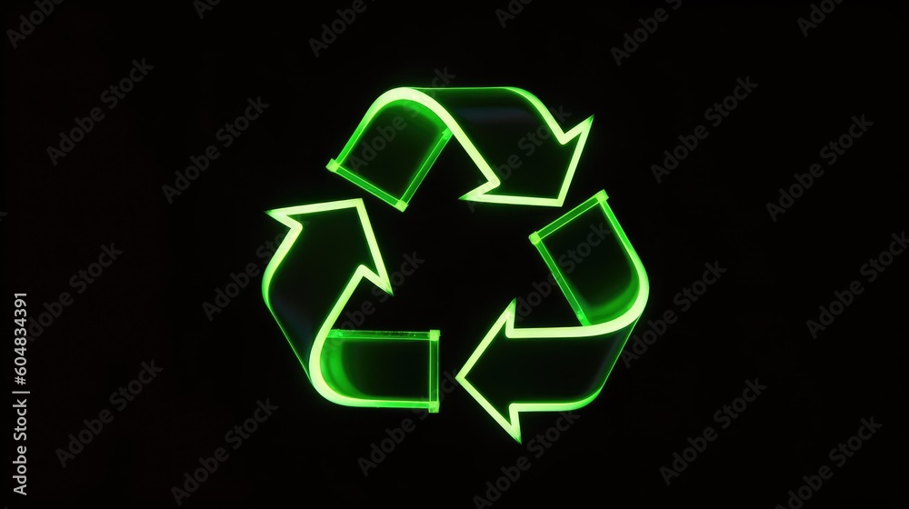 Green recycle symbol Green recycle symbol
