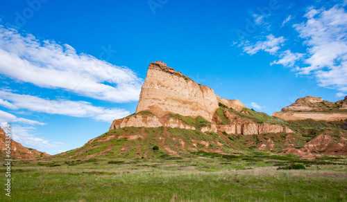 Buttes and Landscape of Scotts Bluff National Monument