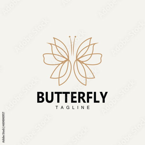 Butterfly Logo, Animal Design With Beautiful Wings, Decorative Animals, Product Brands