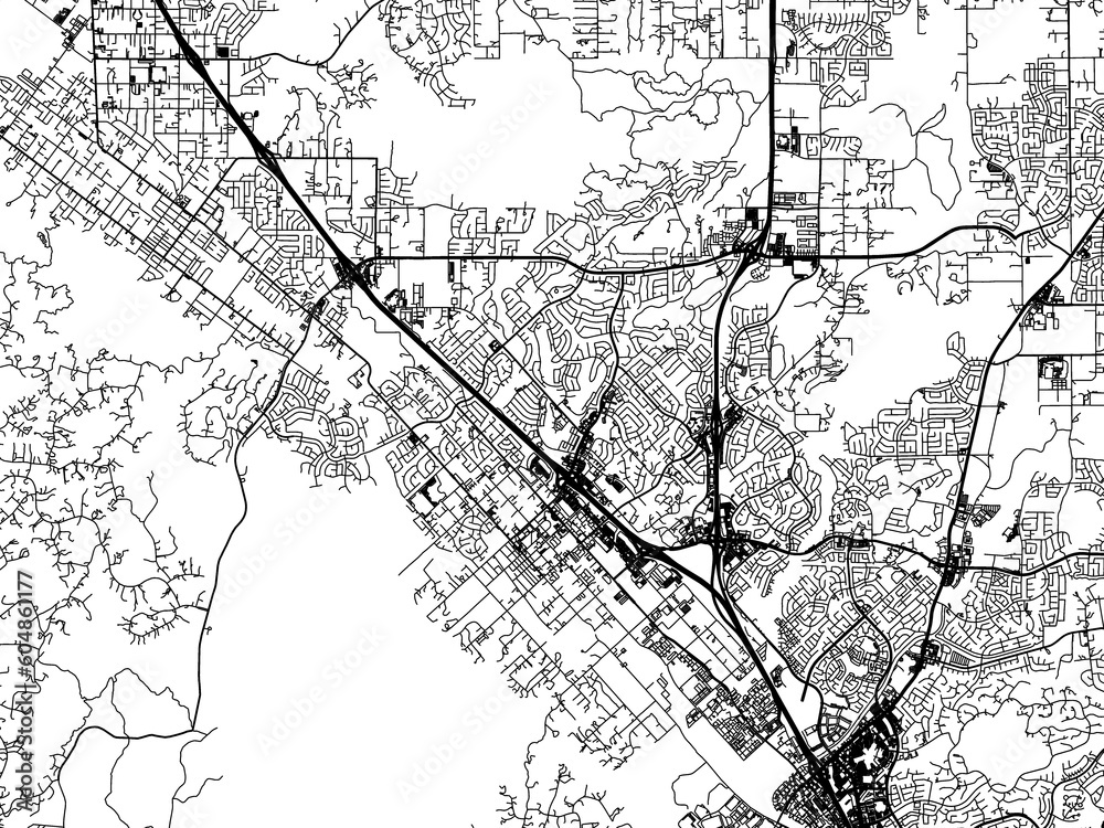Road map of the city of Murrieta California in the United States of America on a transparent background. Road map of the city of Murrieta California in the United States of America on a transparent background.