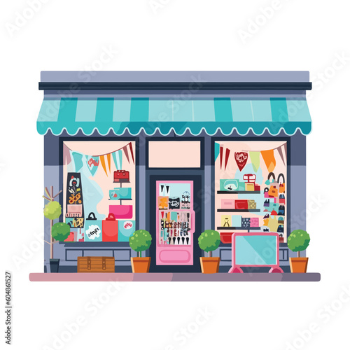 Store front vector illustration isolated