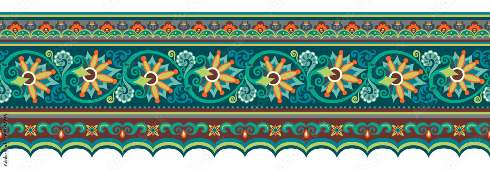 Abstract ethnic pattern, ornamental background Abstract ethnic pattern, ornamental background