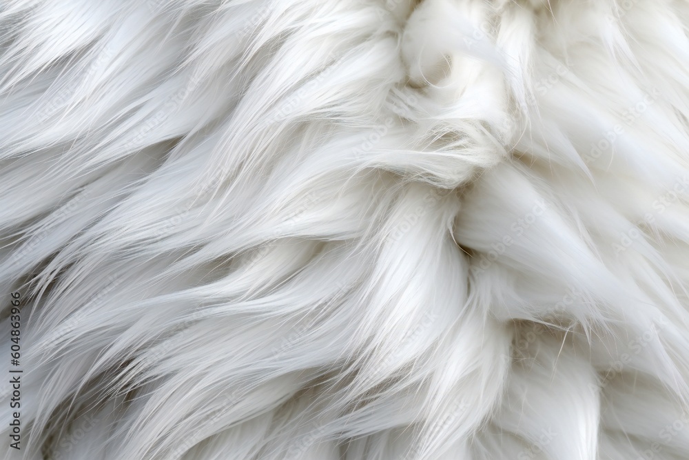 Fluffy Animal Pet Fur Texture Generative AI Fluffy Animal Pet Fur Texture Generative AI