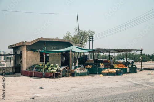 A stall with fruit in Iraq Basra © Bryan