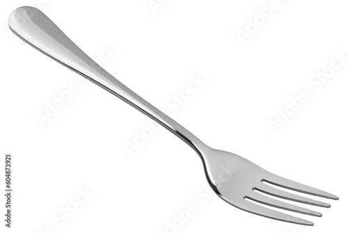Fork, cutlery isolated on white background, full depth of field