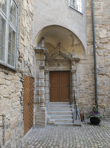 entrance to the old house