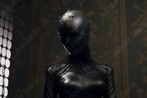 Leather masks. AI series
