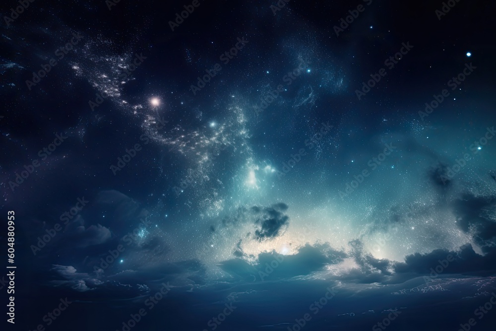 Sky with stars