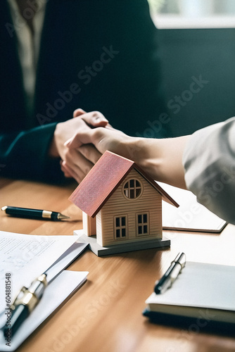 Protecting Investments: Real Estate Agent Discusses Home Purchase Agreement and Insurance for Secure Transactions