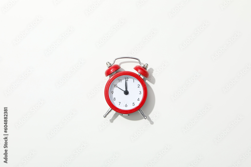 Concept of sleep and wake up with alarm clock Concept of sleep and wake up with alarm clock