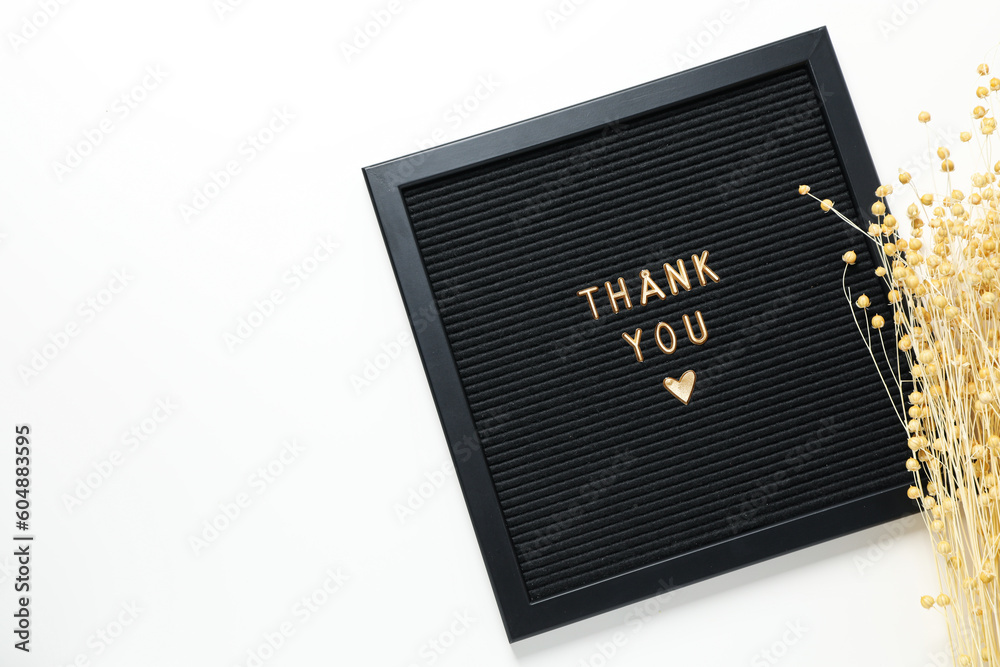 Words of gratitude, gratitude concept, text Thank you Words of gratitude, gratitude concept, text Thank you