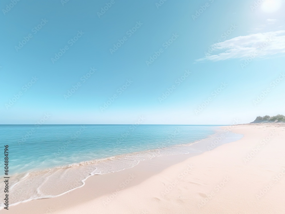 Beach. Generated by ai