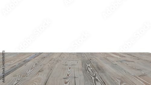 Fototapeta Naklejka Na Ścianę i Meble -  A blank empty wooden table top for product placement.