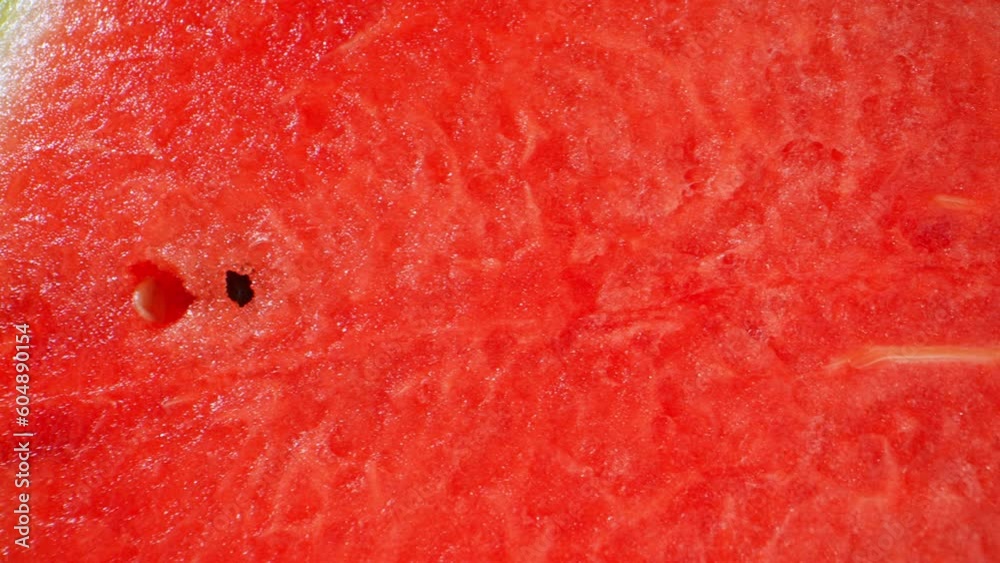 In a mesmerizing macro video, witness the vibrant colors and juicy texture of a watermelon slice. Each succulent bite reveals a refreshing burst of sweetness. Shot with laowa 24mm probe lens. 4K
In a mesmerizing macro video, witness the vibrant colors and juicy texture of a watermelon slice. Each succulent bite reveals a refreshing burst of sweetness. Shot with laowa 24mm probe lens. 4K
