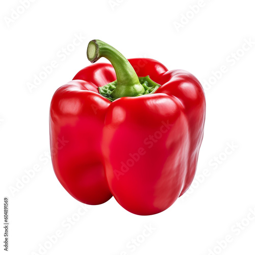 red bell pepper created with Generative AI