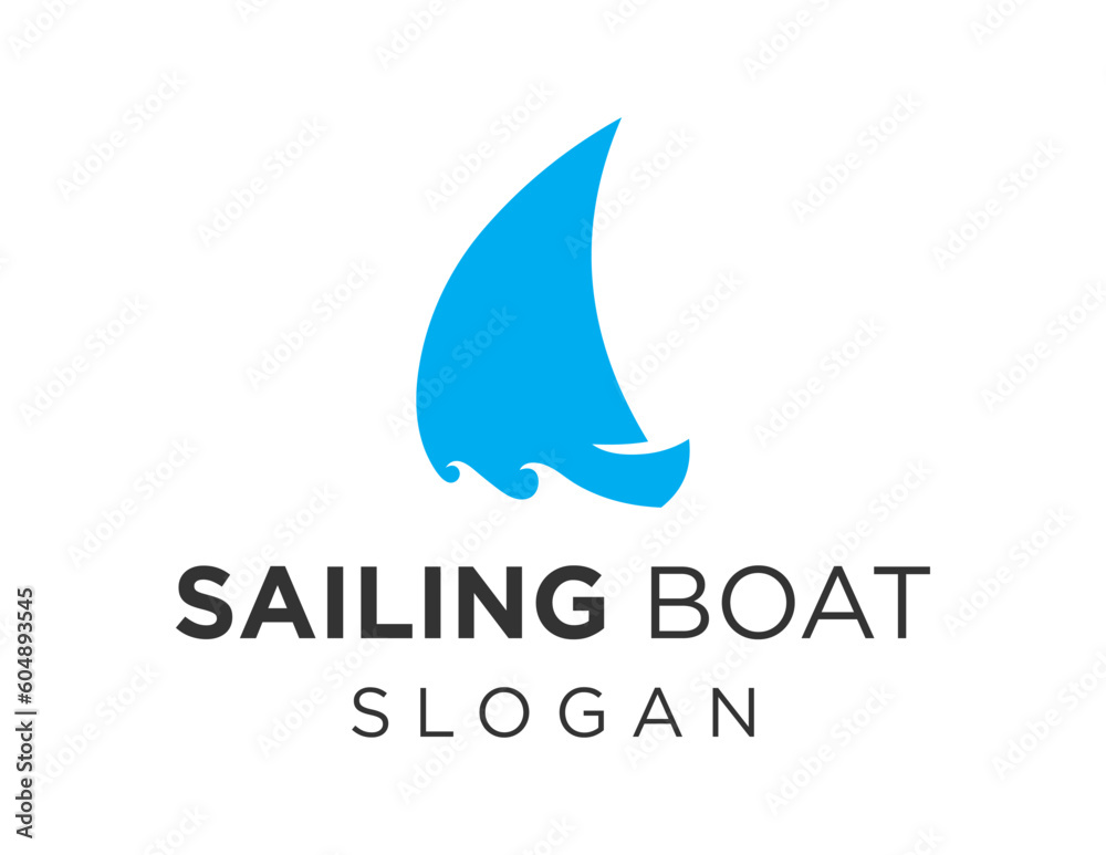 Logo about Sailboat on white background. created using the CorelDraw application. Logo about Sailboat on white background. created using the CorelDraw application.