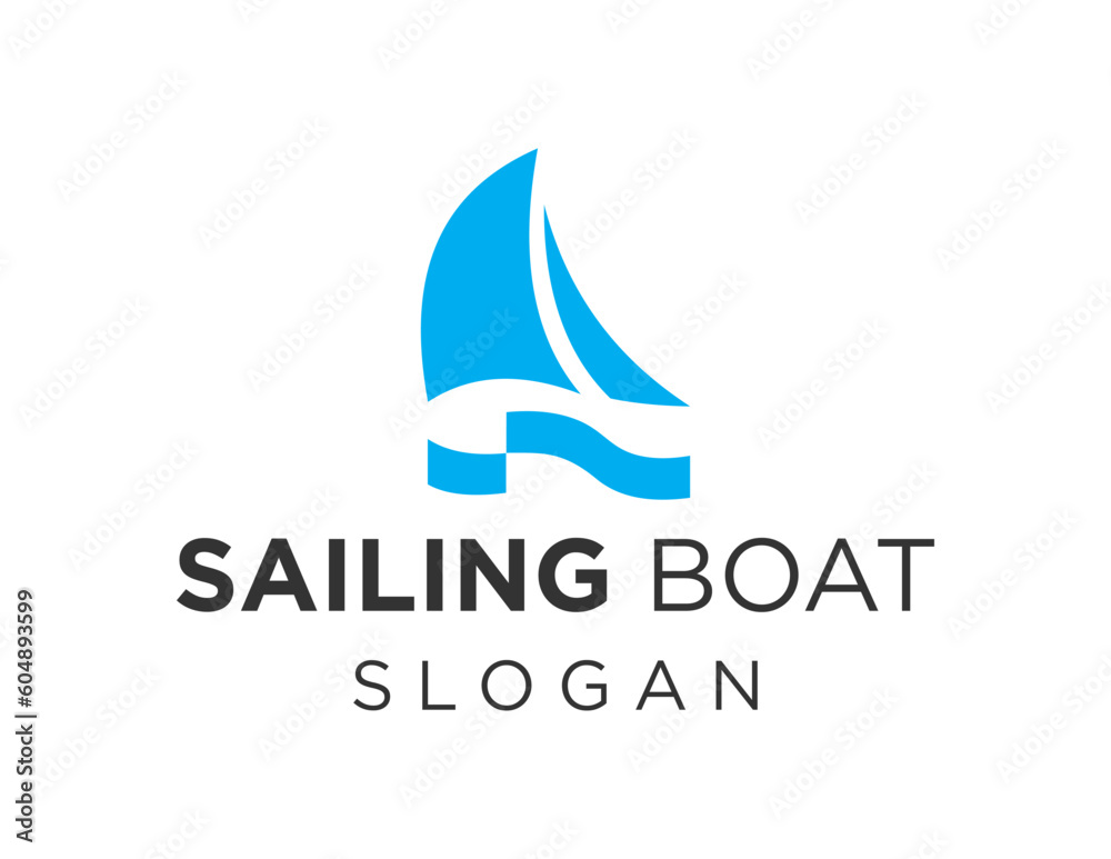 Logo about Sailboat on white background. created using the CorelDraw application. Logo about Sailboat on white background. created using the CorelDraw application.