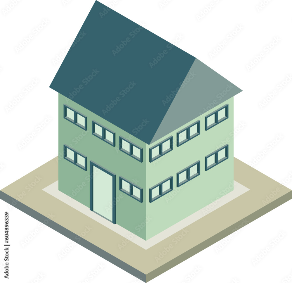 Isometric Building Isometric Building