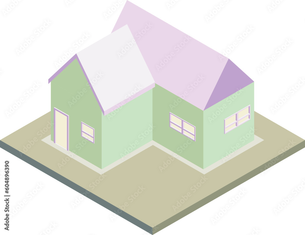 Isometric Building Isometric Building