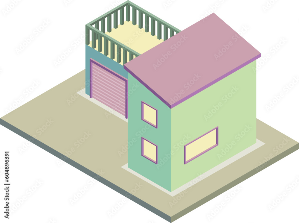 Isometric Building Isometric Building